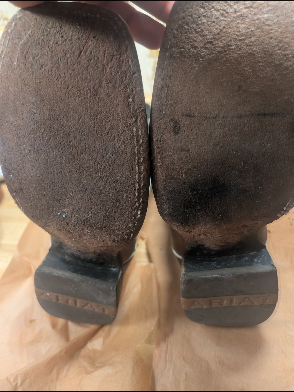 ARIAT Frontier Chimayo Western Leather Cowboy Boots Size Women's 9B - Picture 4 of 11